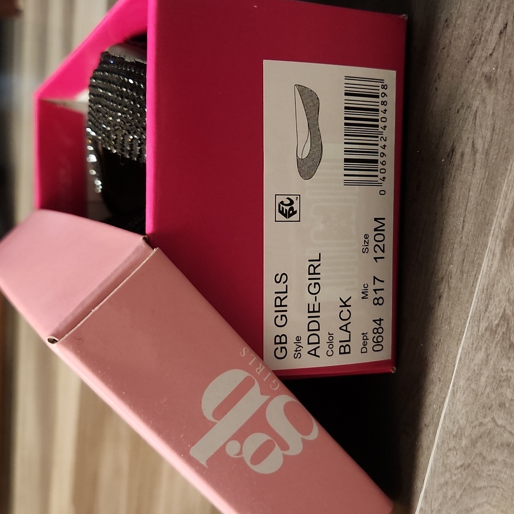 GB Girls' Addie Rhinestone Ballet Flats